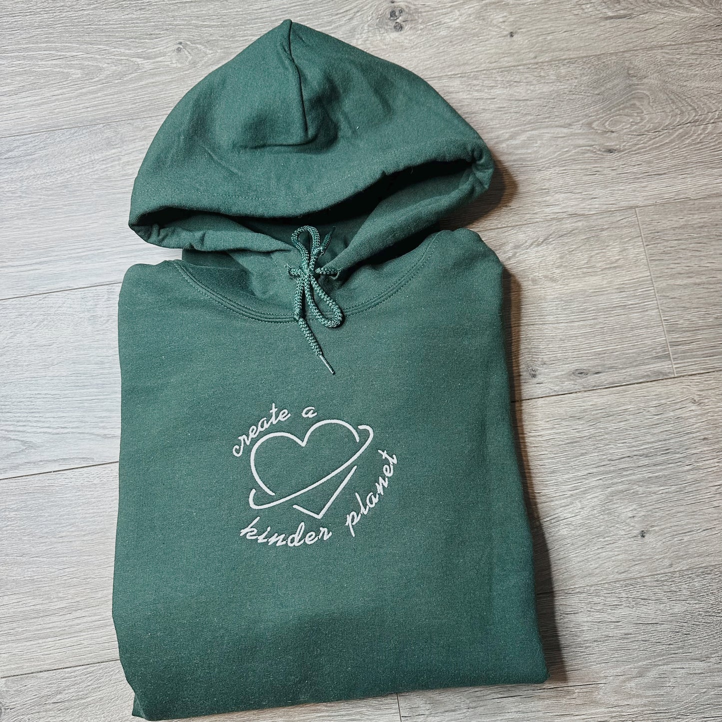 Create a Kinder Planet Hoodie