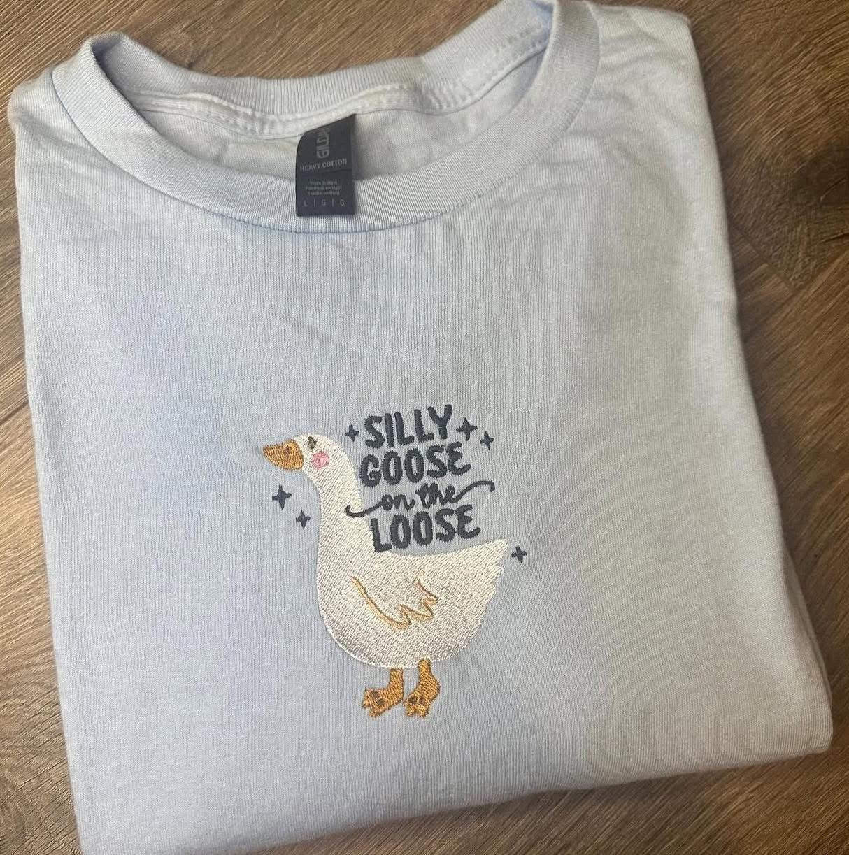 Silly Goose on the Loose Crewneck