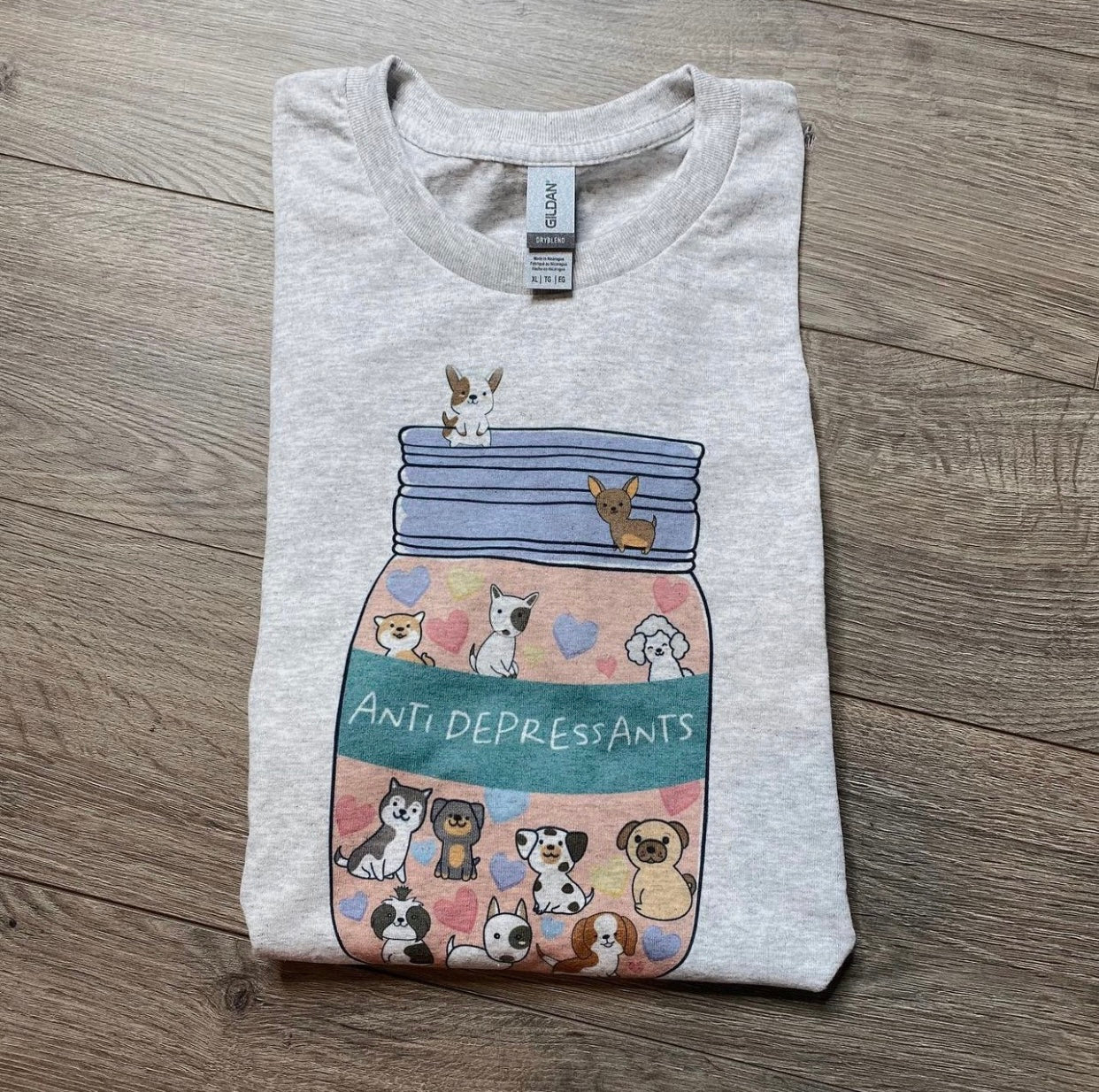 Antidepressants Dogs T-shirt