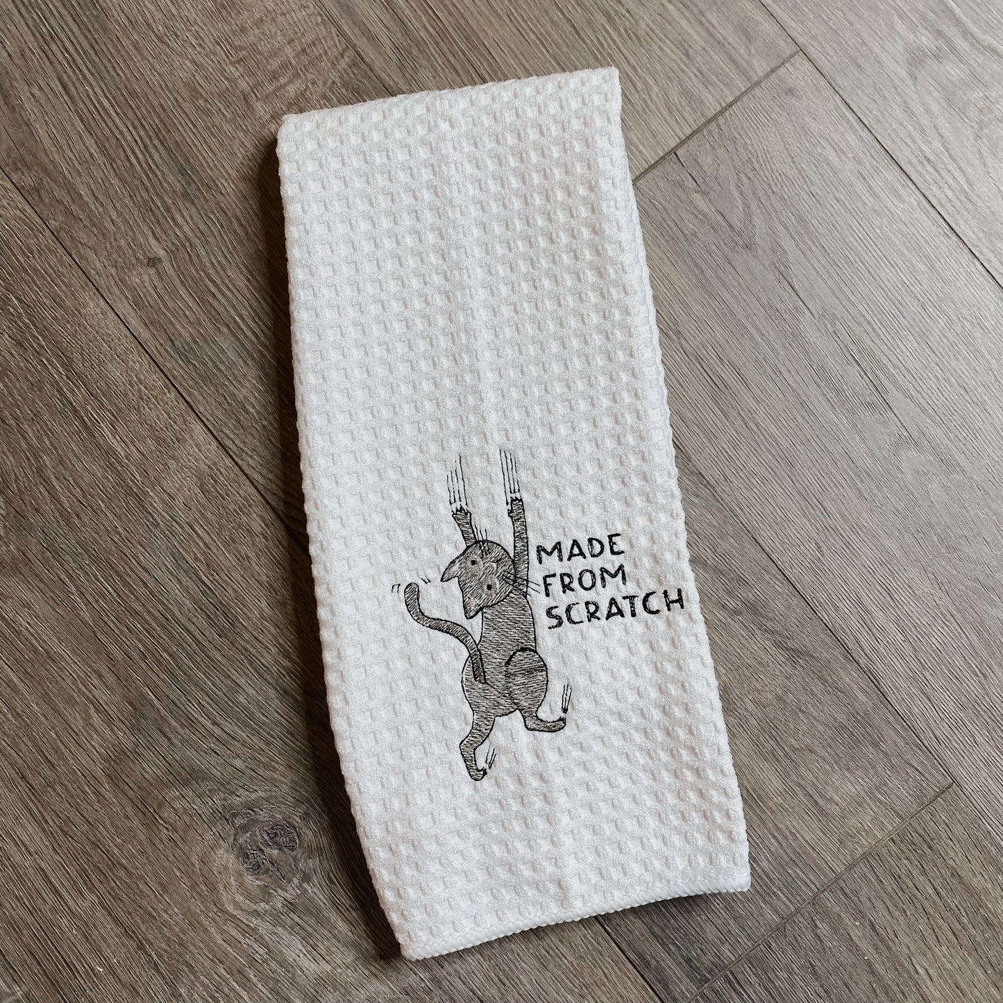 Made From Scratch Embroidered Towel