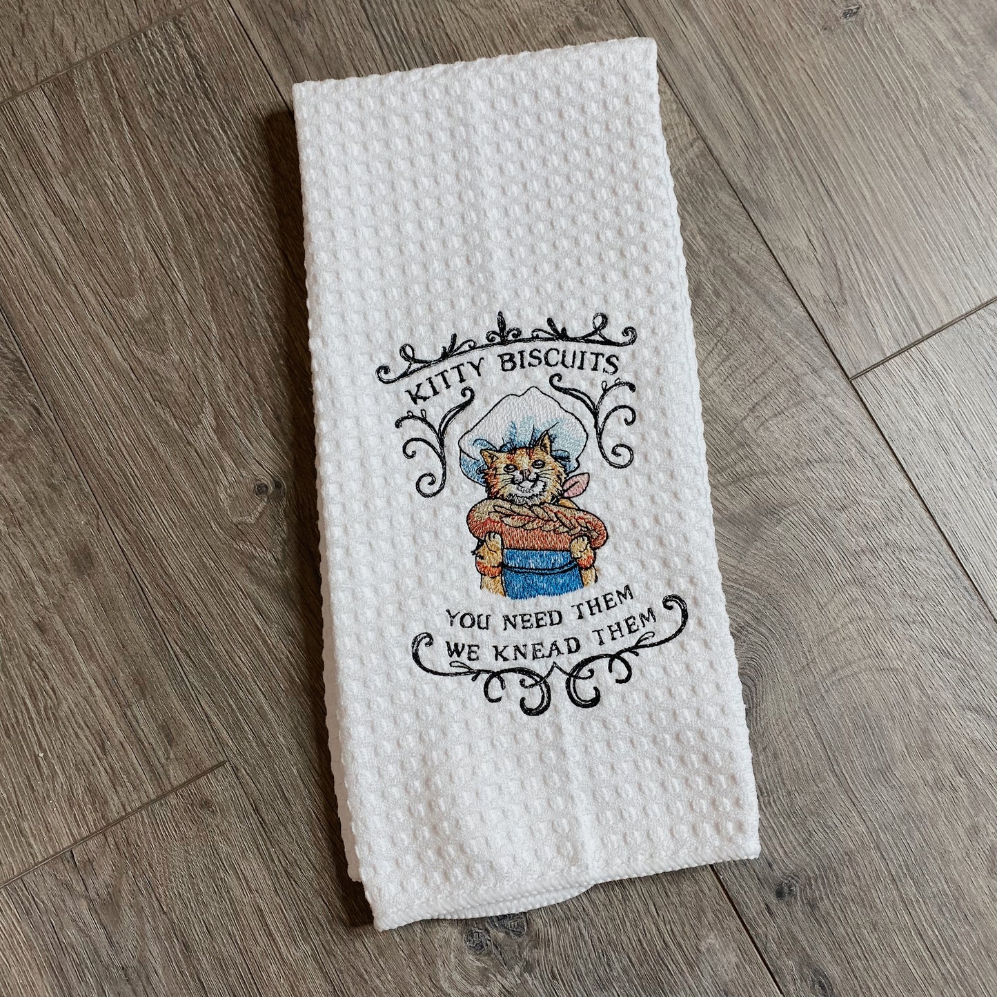 Kitty Biscuits Towel