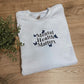Mental Health Matters Butterflies Crewneck