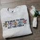 Wheel of Positivity Crewnecks