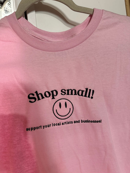 Shop small tee + $25 credit!