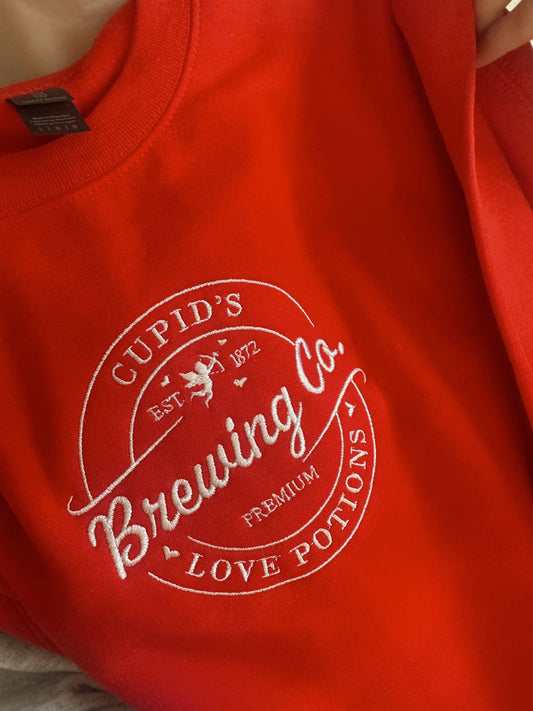 Cupid’s Brewing Co Valentine’s Crewneck