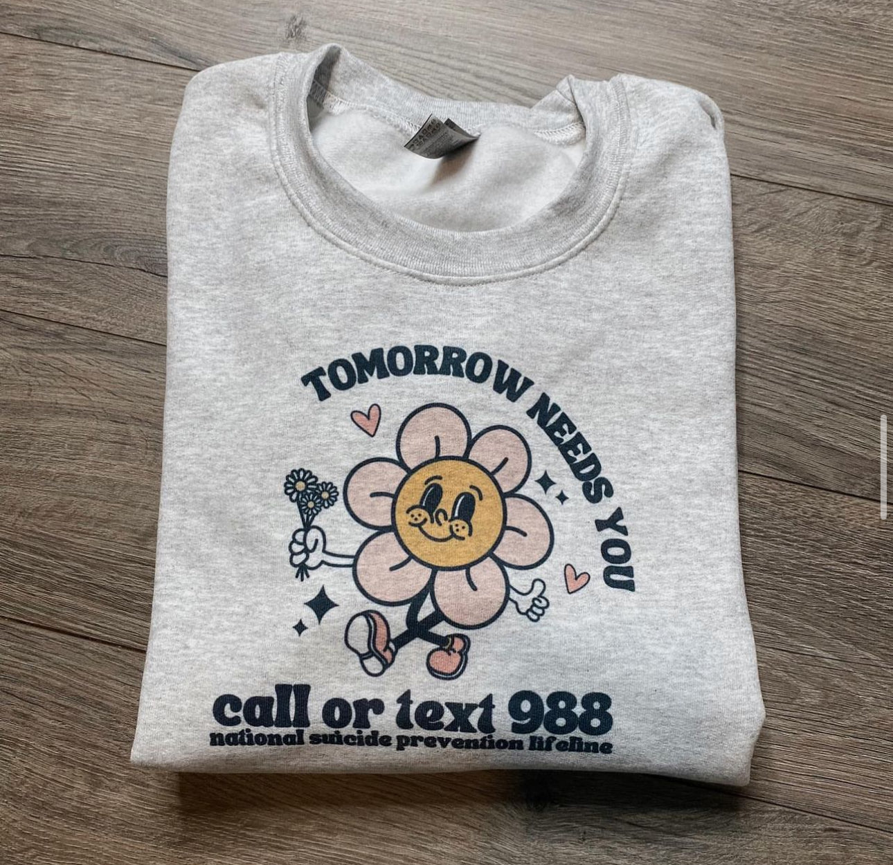 Wheel of Positivity Crewnecks
