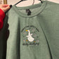 Sorry I’m Late I was Dilly Dallying Goose Crewneck