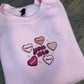 Affirmations Candy Hearts Crewneck