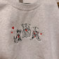 Dogs Valentines Crewneck