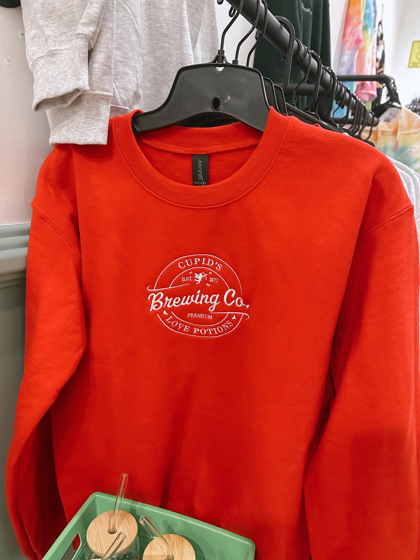 Cupid’s Brewing Co Valentine’s Crewneck