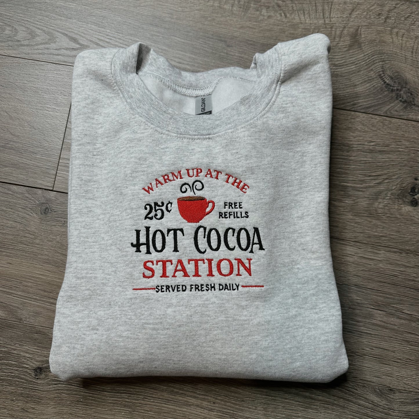 Hot Cocoa Station Crewneck