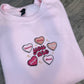 Affirmations Candy Hearts Crewneck