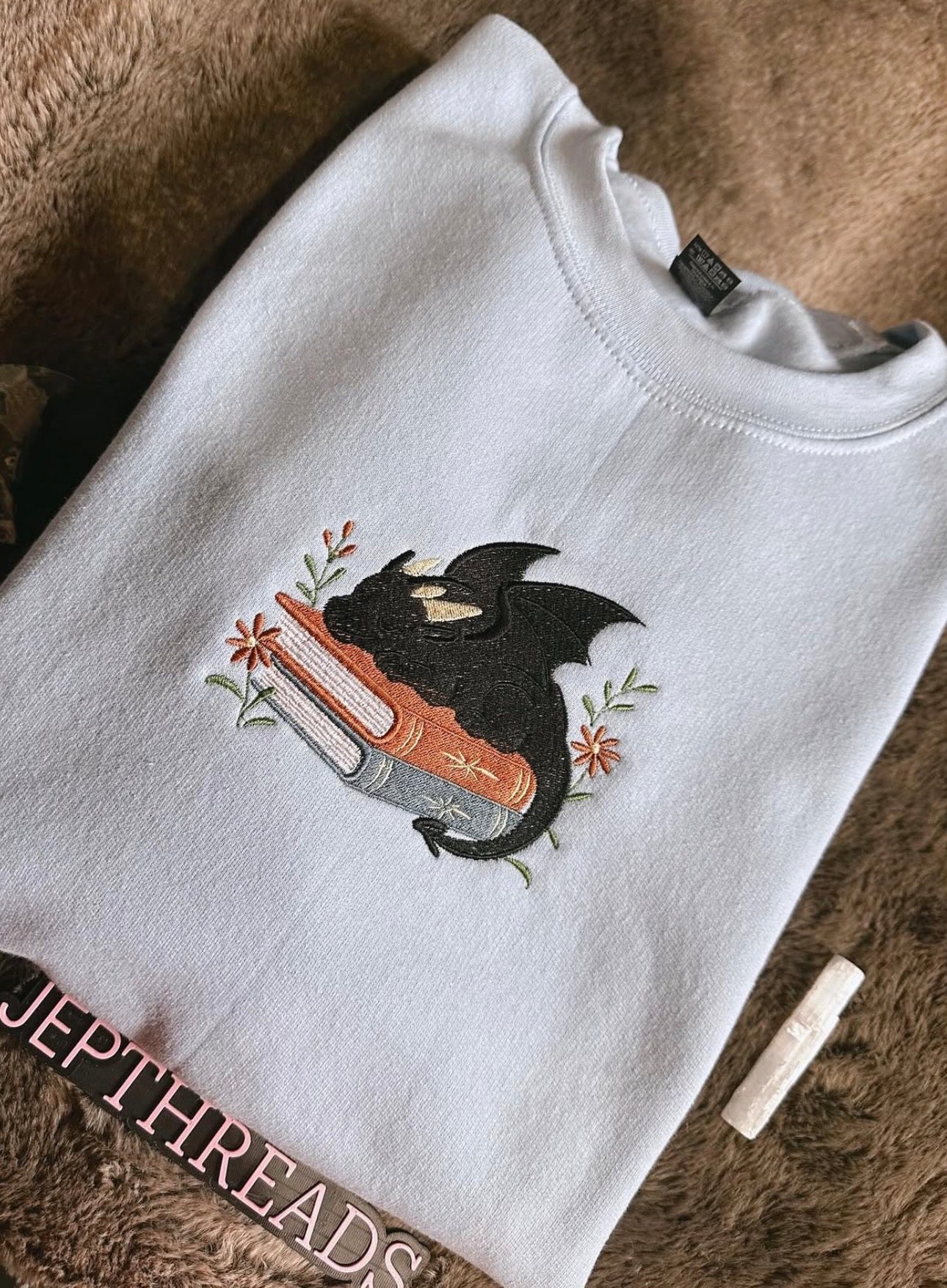 Dragon Fantasy Book Lover Crewneck