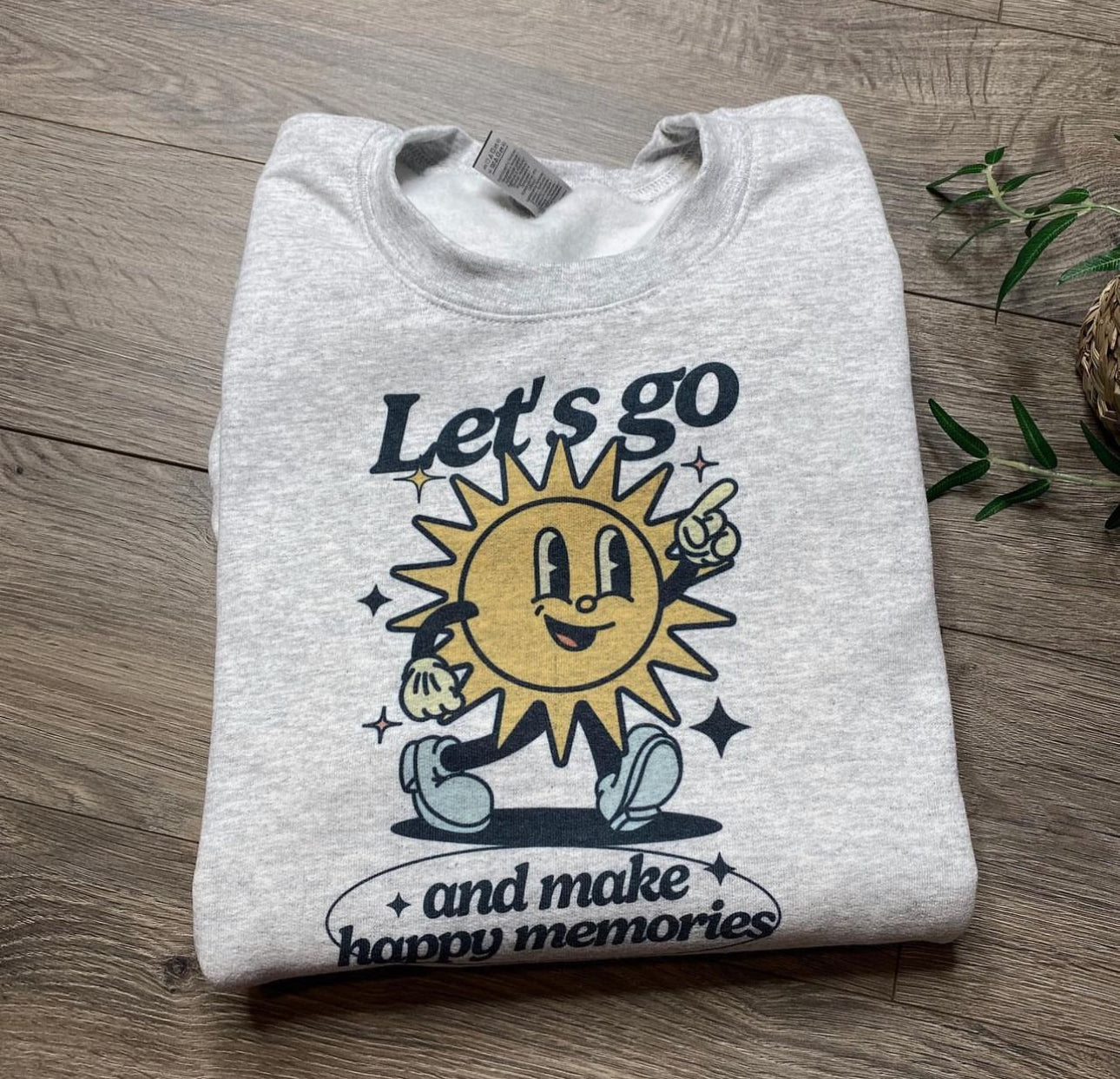 Wheel of Positivity Crewnecks