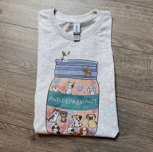 Antidepressants Dogs T-shirt