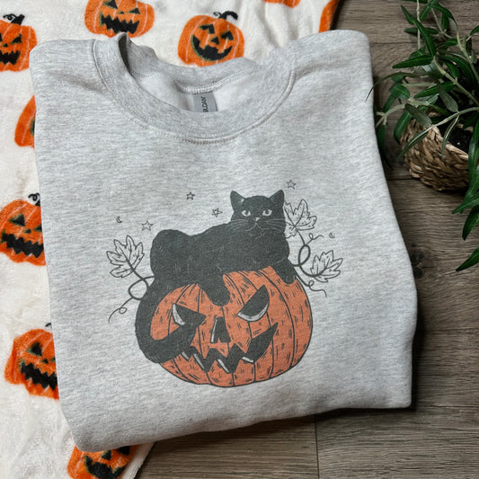 Pumpkin Cat Crewneck