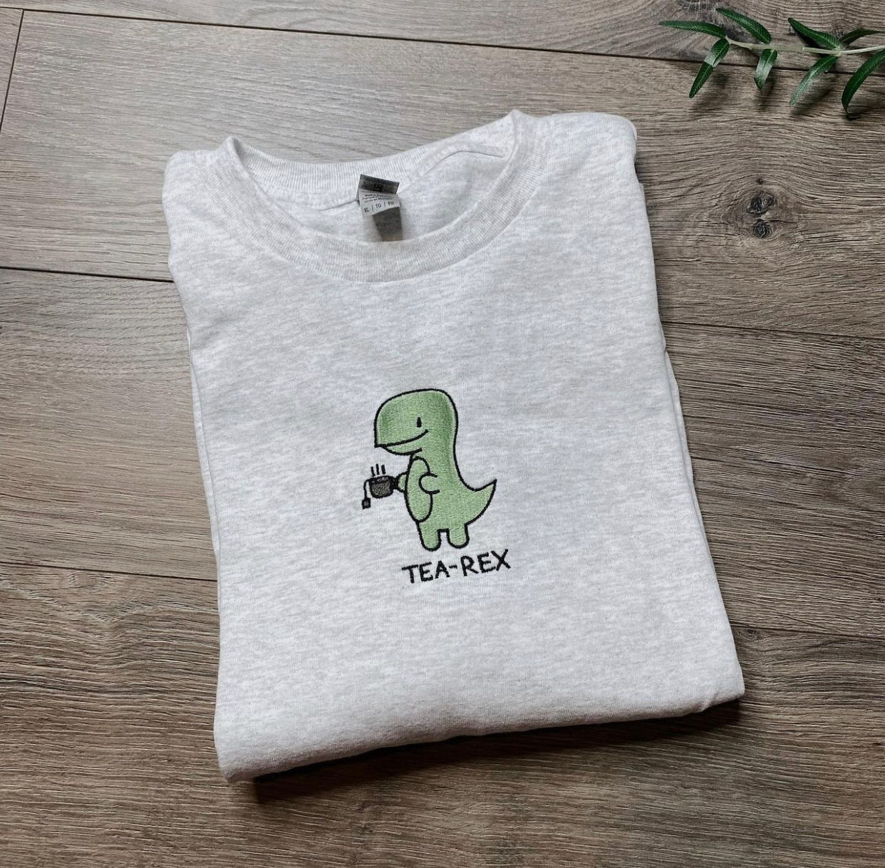 Tea-Rex Embroidered T-shirt