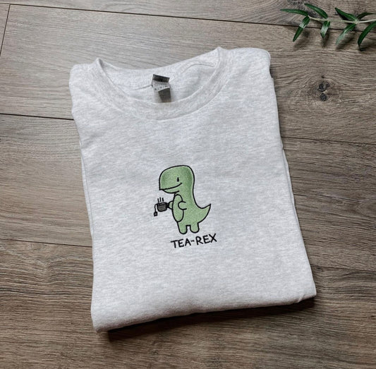 Tea-Rex Embroidered T-shirt