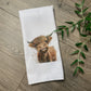 Highland Cow Towel