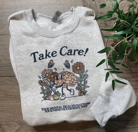 Take Care Crewneck