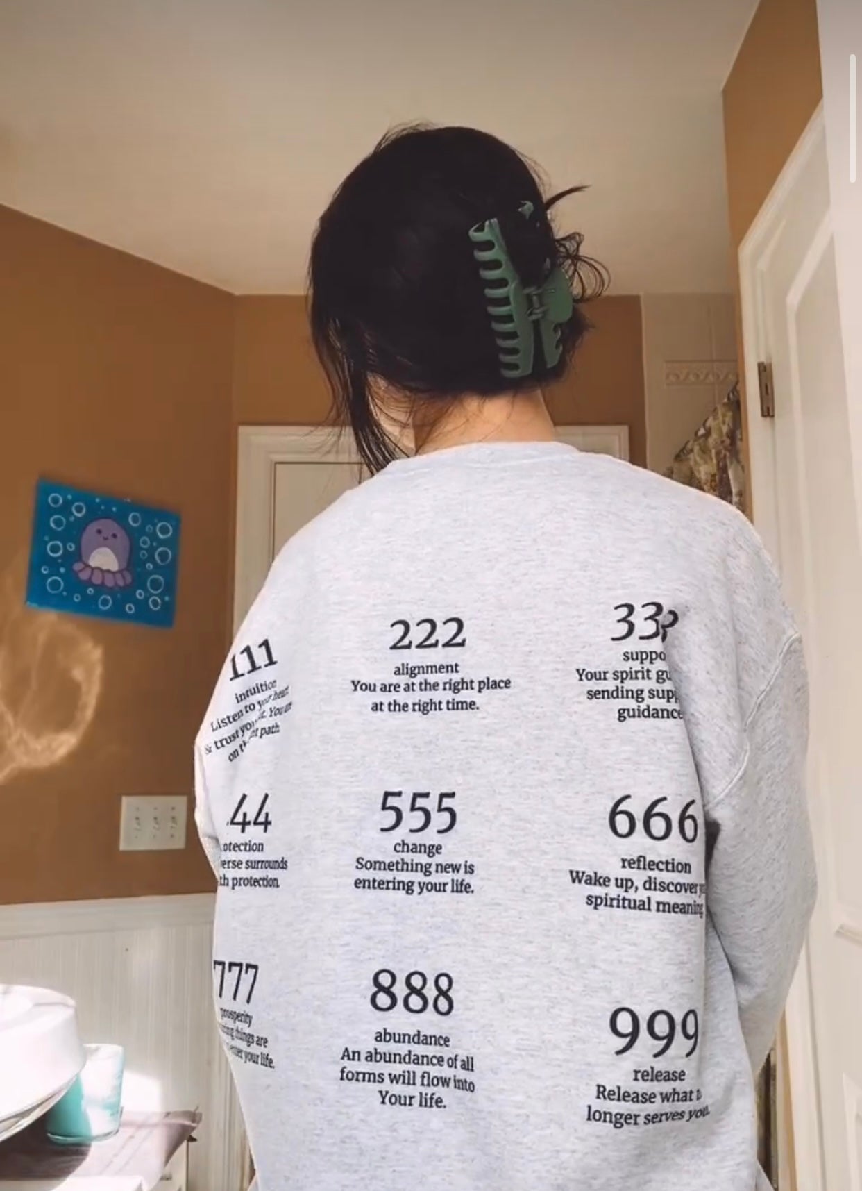 Angel Numbers Crewneck