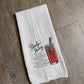 Bloody Mary Embroidered Towel