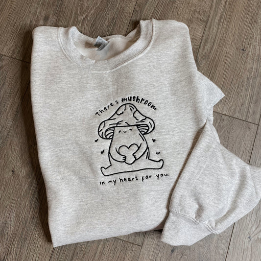 Mushroom In My Heart Crewneck