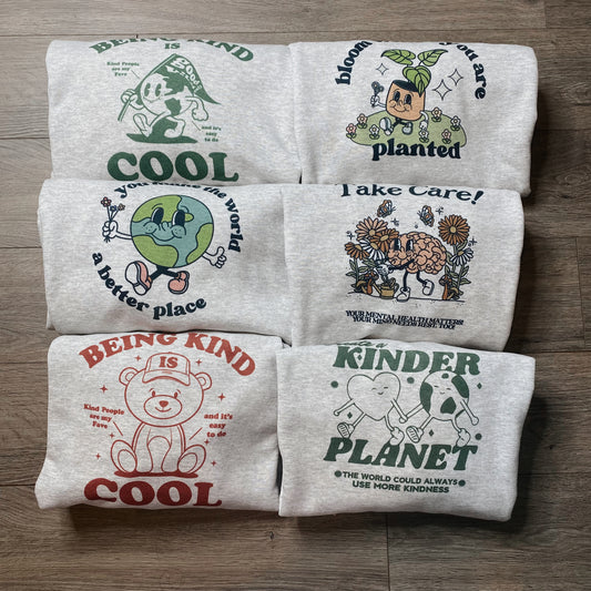 MYSTERY Positivity Crewneck Sweatshirt