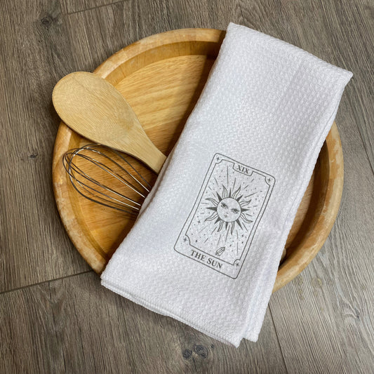 Sun Tarot Card Towel