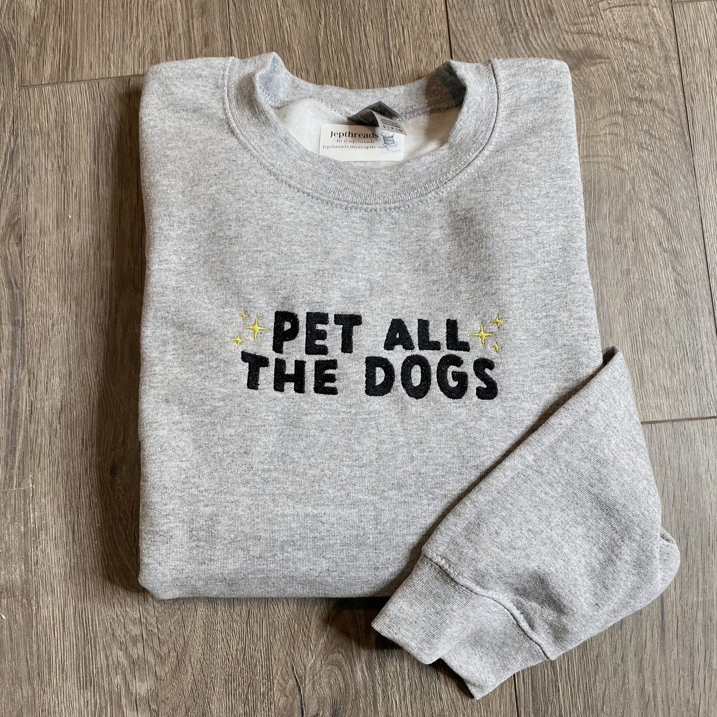 Pet All The Dogs Crewneck