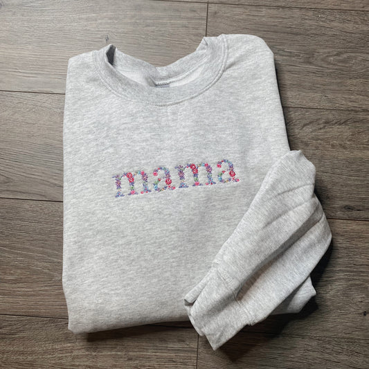 Mama Floral Crewneck