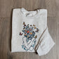 Floral Woman Crewneck