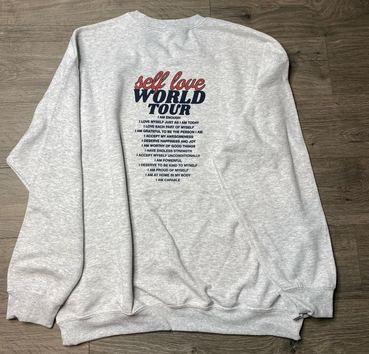 Self Love World Tour Crewneck