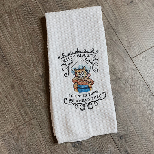 Kitty Biscuits Towel